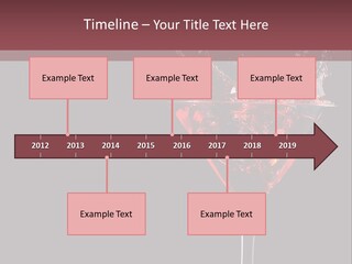 Cold Movement Ice PowerPoint Template