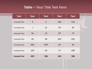 Cold Movement Ice PowerPoint Template