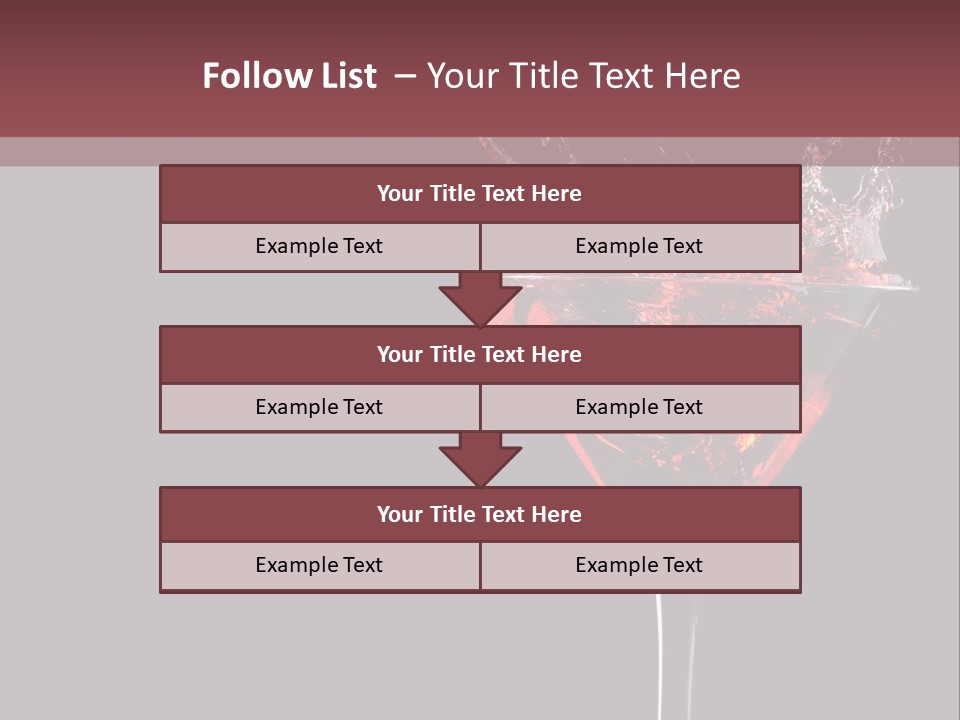 Cold Movement Ice PowerPoint Template