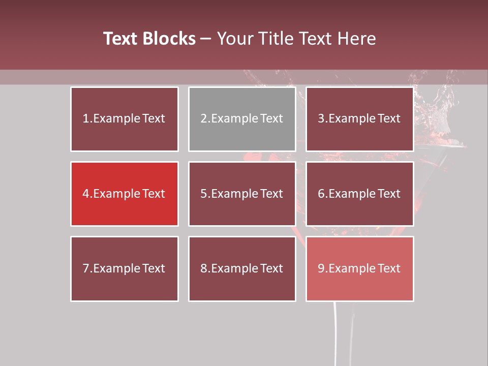 Cold Movement Ice PowerPoint Template