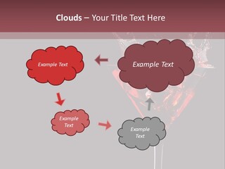 Cold Movement Ice PowerPoint Template
