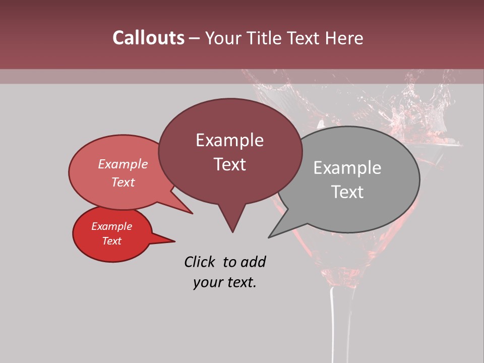 Cold Movement Ice PowerPoint Template
