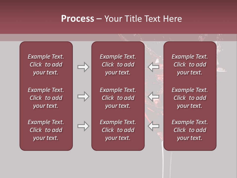Cold Movement Ice PowerPoint Template