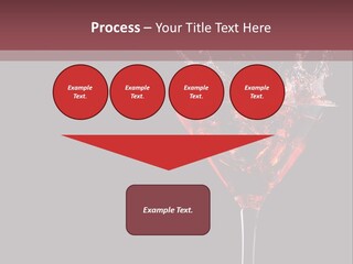 Cold Movement Ice PowerPoint Template