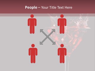 Cold Movement Ice PowerPoint Template