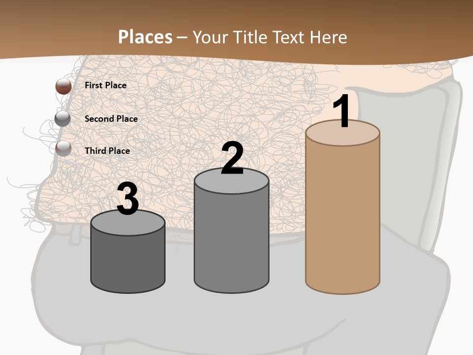 Chubby Pubic Guy PowerPoint Template