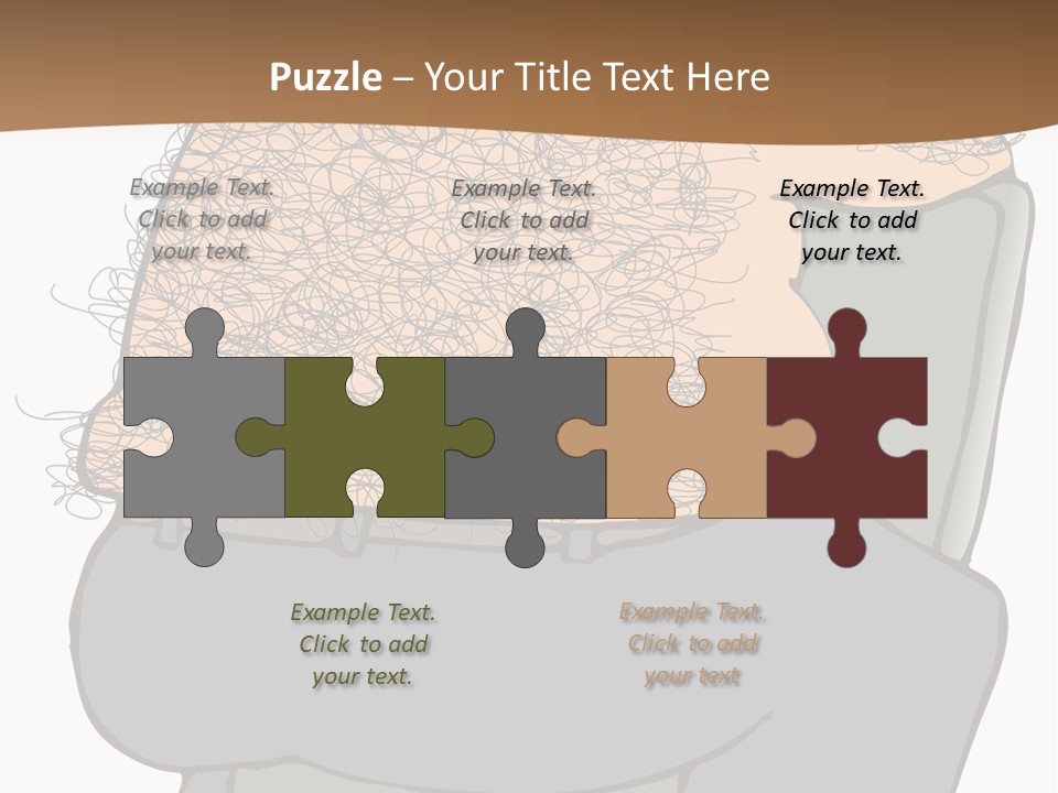 Chubby Pubic Guy PowerPoint Template