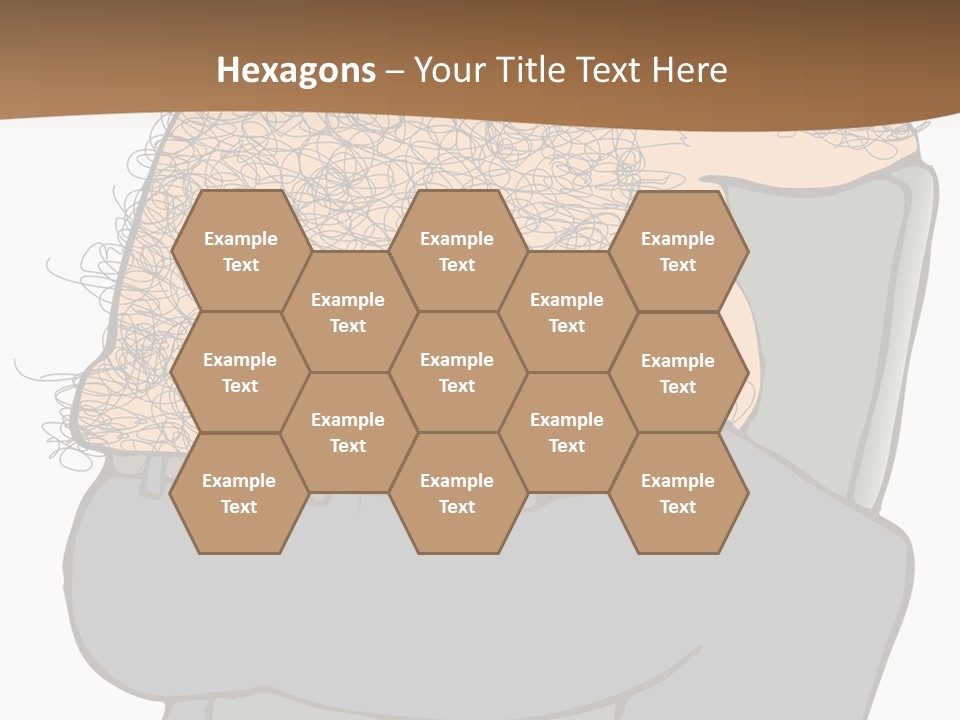 Chubby Pubic Guy PowerPoint Template