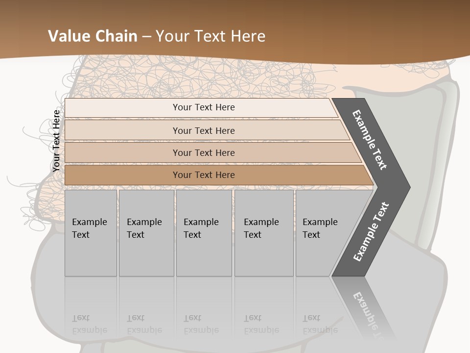 Chubby Pubic Guy PowerPoint Template