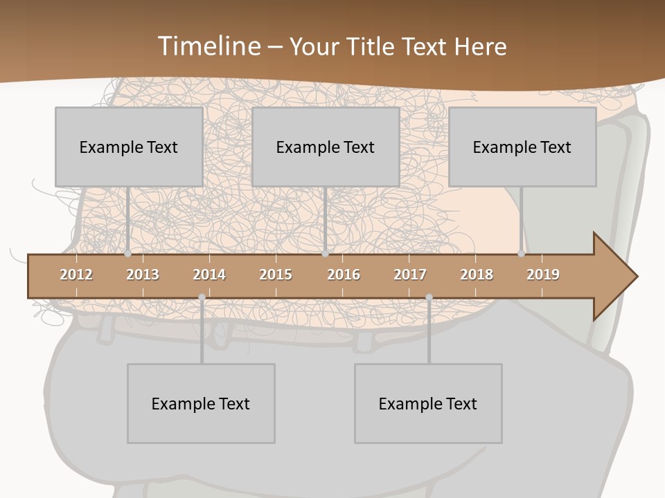 Chubby Pubic Guy PowerPoint Template