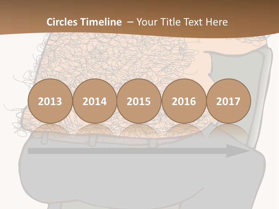 Chubby Pubic Guy PowerPoint Template