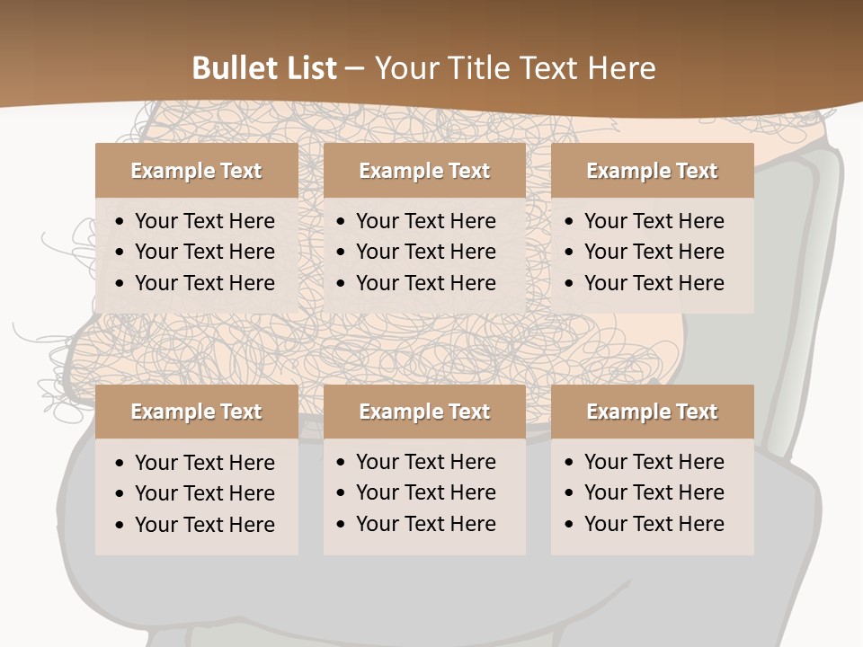 Chubby Pubic Guy PowerPoint Template