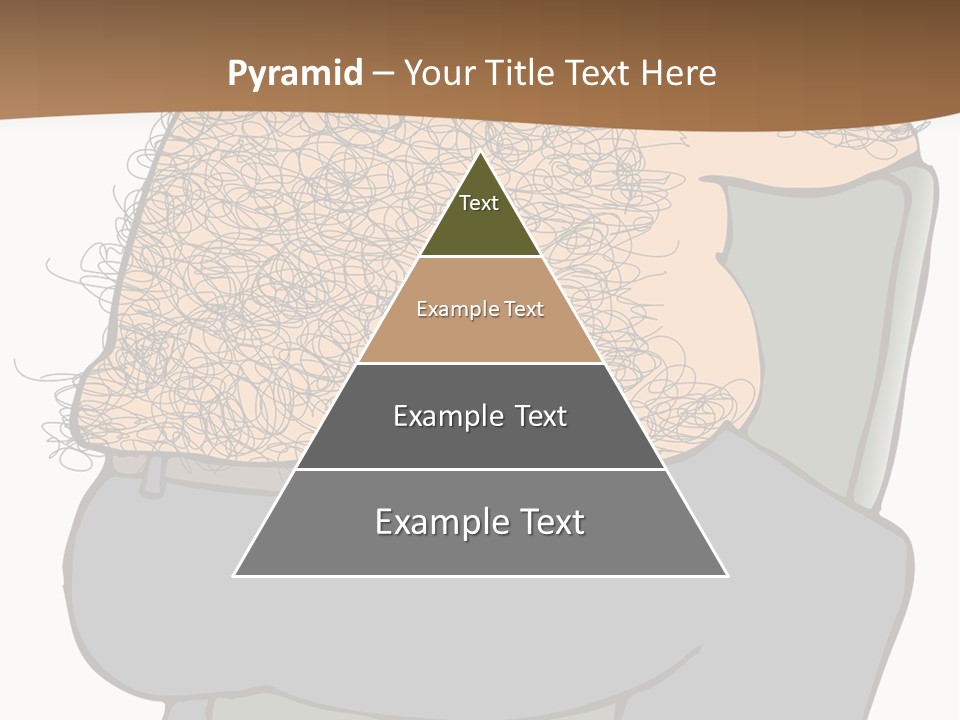 Chubby Pubic Guy PowerPoint Template