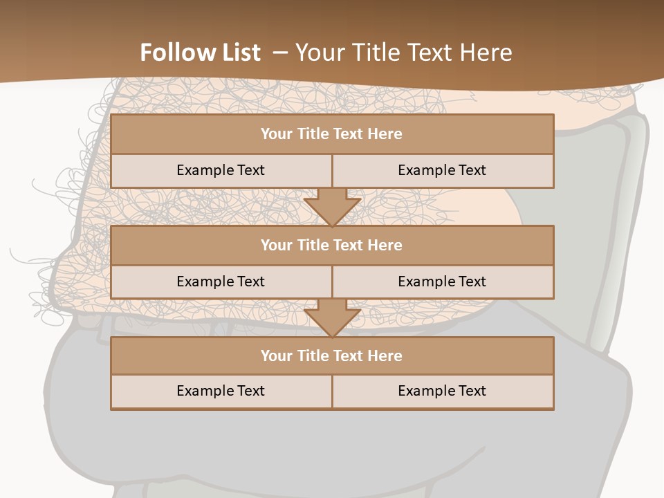 Chubby Pubic Guy PowerPoint Template