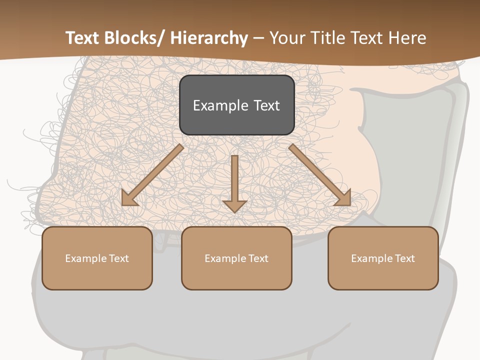 Chubby Pubic Guy PowerPoint Template