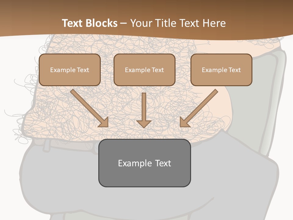 Chubby Pubic Guy PowerPoint Template
