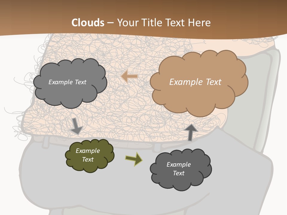 Chubby Pubic Guy PowerPoint Template