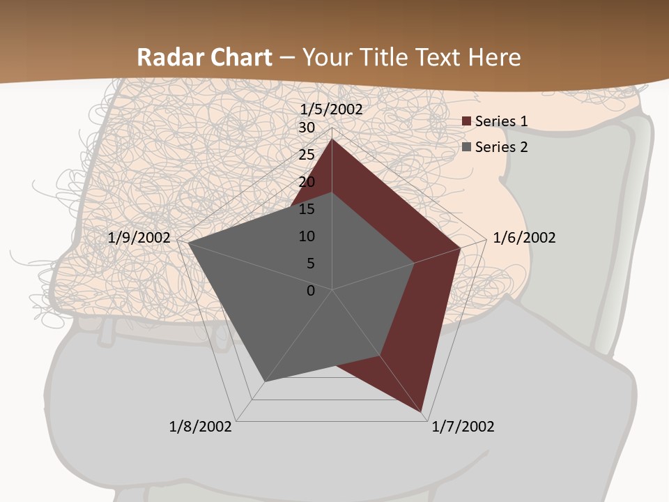 Chubby Pubic Guy PowerPoint Template