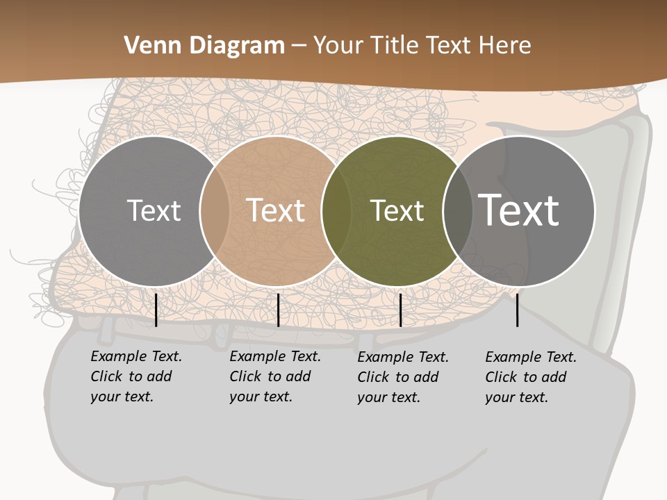 Chubby Pubic Guy PowerPoint Template