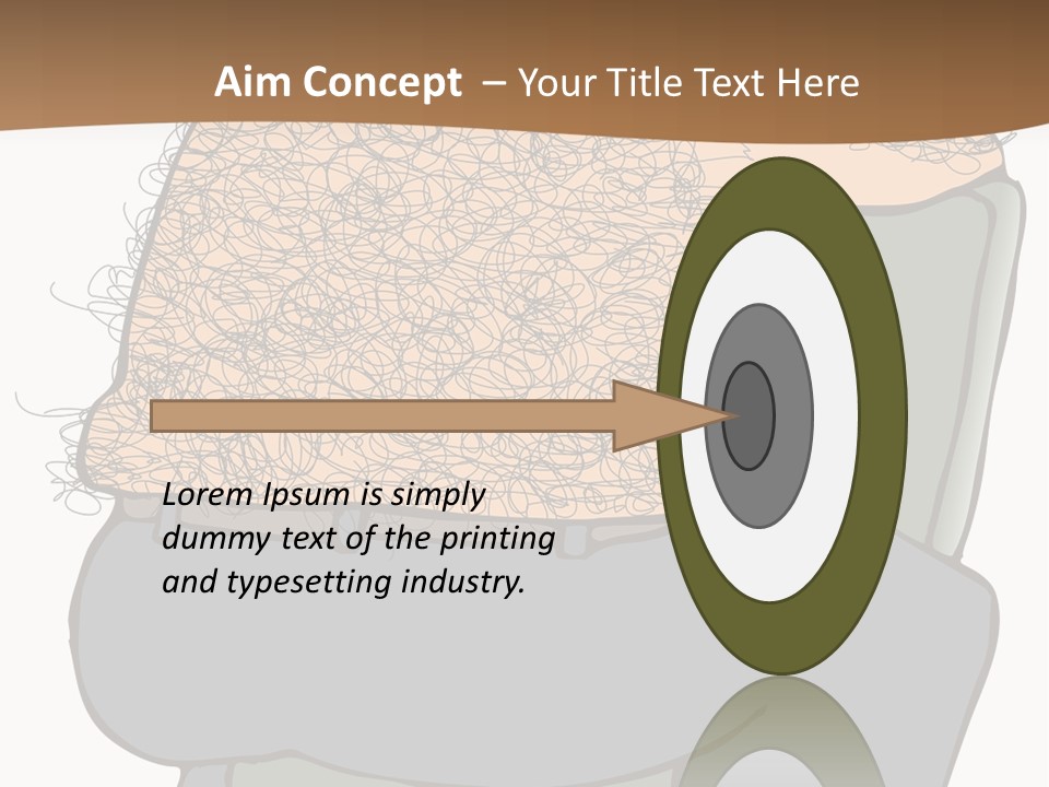 Chubby Pubic Guy PowerPoint Template