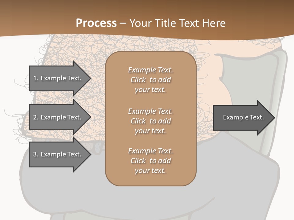 Chubby Pubic Guy PowerPoint Template