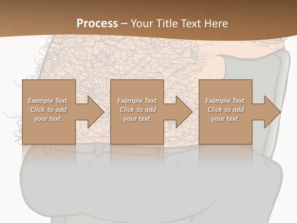 Chubby Pubic Guy PowerPoint Template