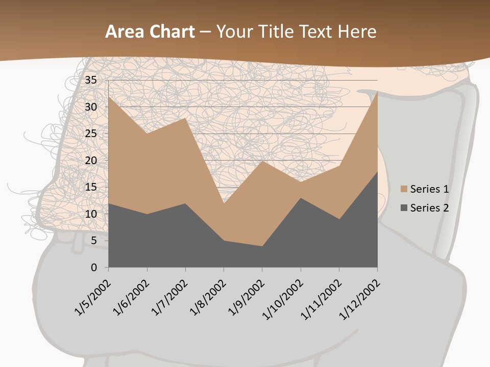 Chubby Pubic Guy PowerPoint Template