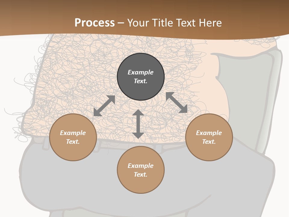Chubby Pubic Guy PowerPoint Template