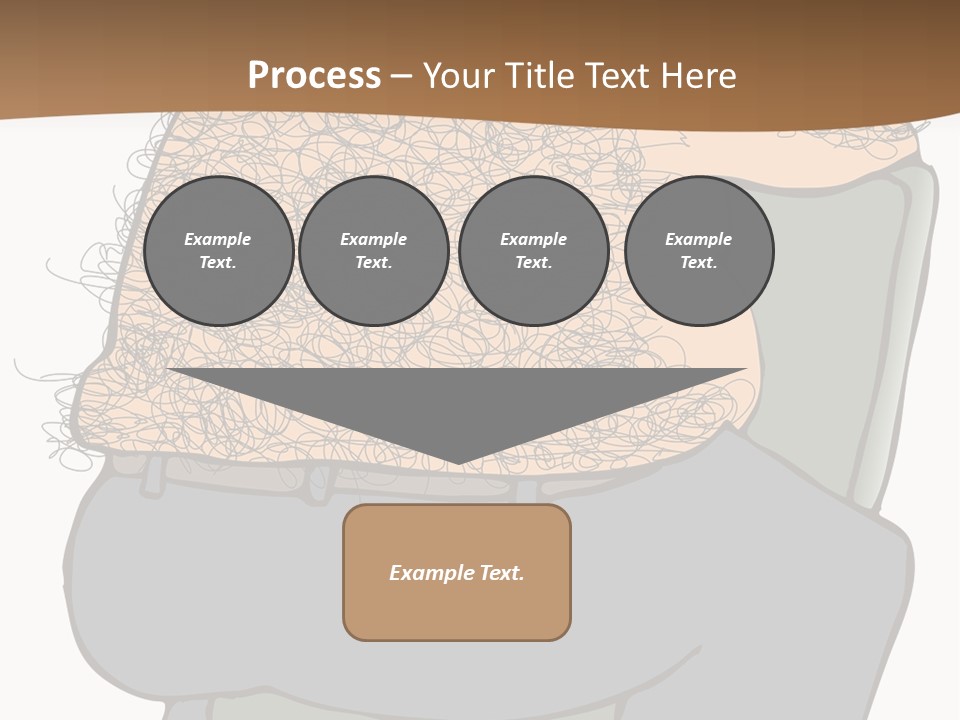 Chubby Pubic Guy PowerPoint Template