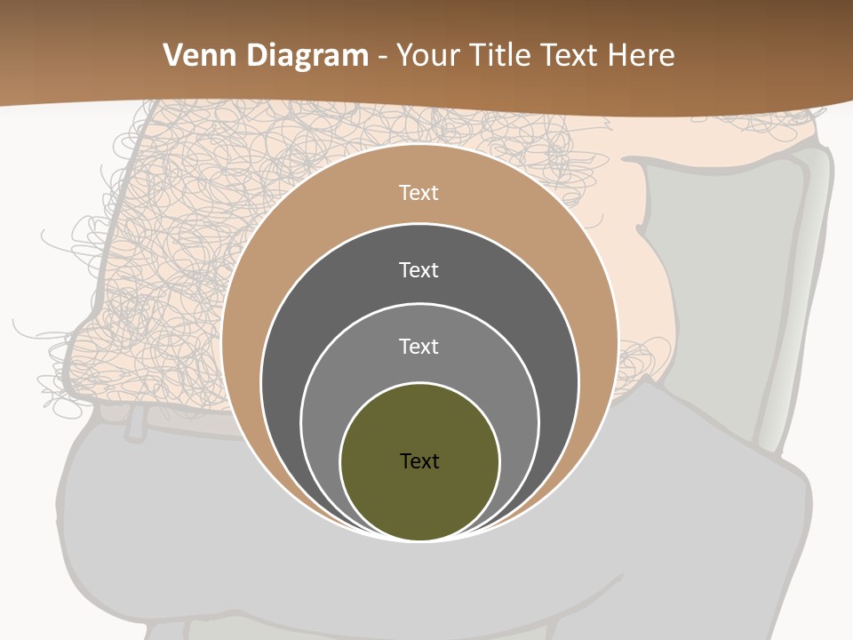 Chubby Pubic Guy PowerPoint Template