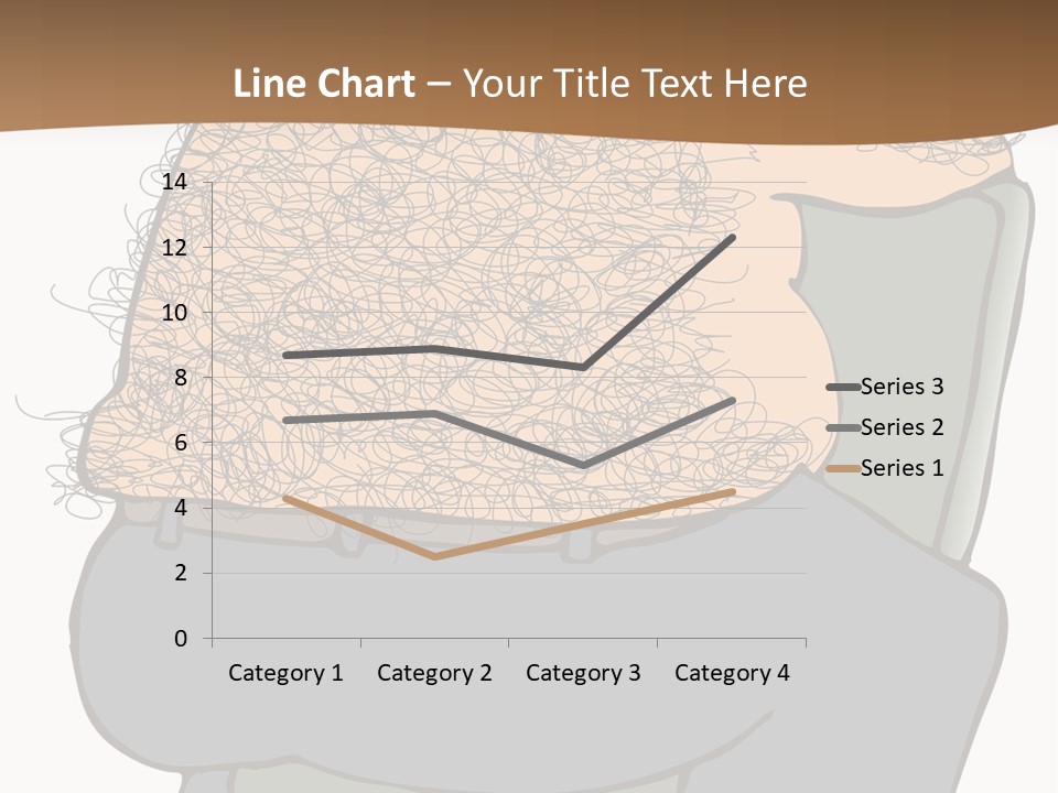 Chubby Pubic Guy PowerPoint Template