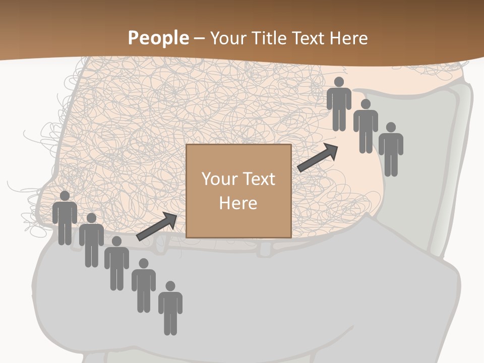 Chubby Pubic Guy PowerPoint Template