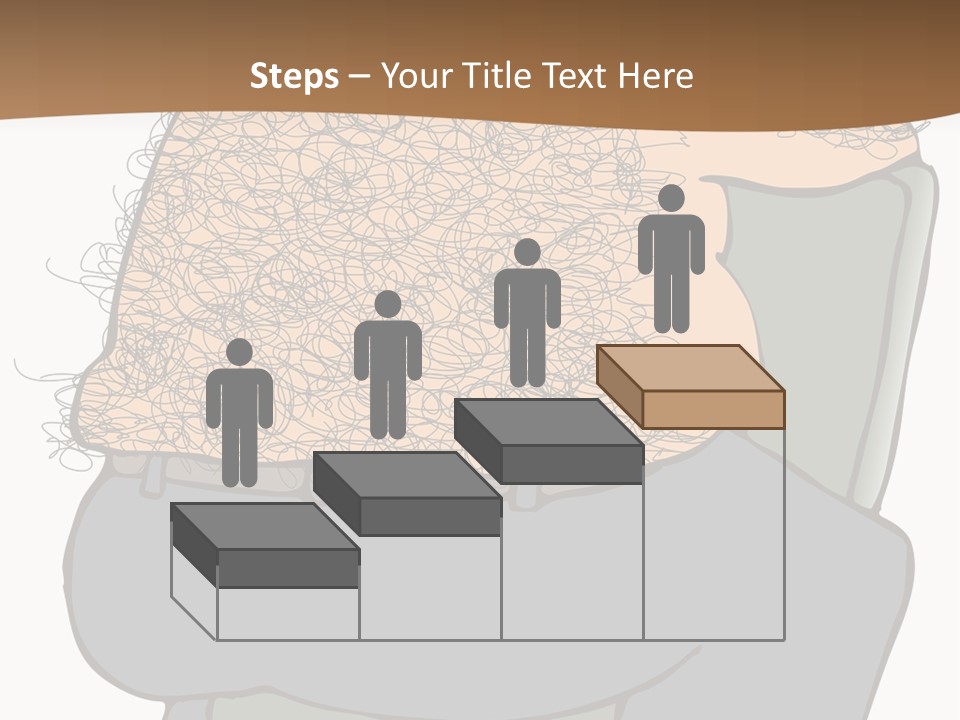 Chubby Pubic Guy PowerPoint Template