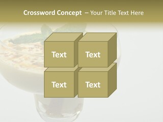 Choco Peach Cream Cheese PowerPoint Template