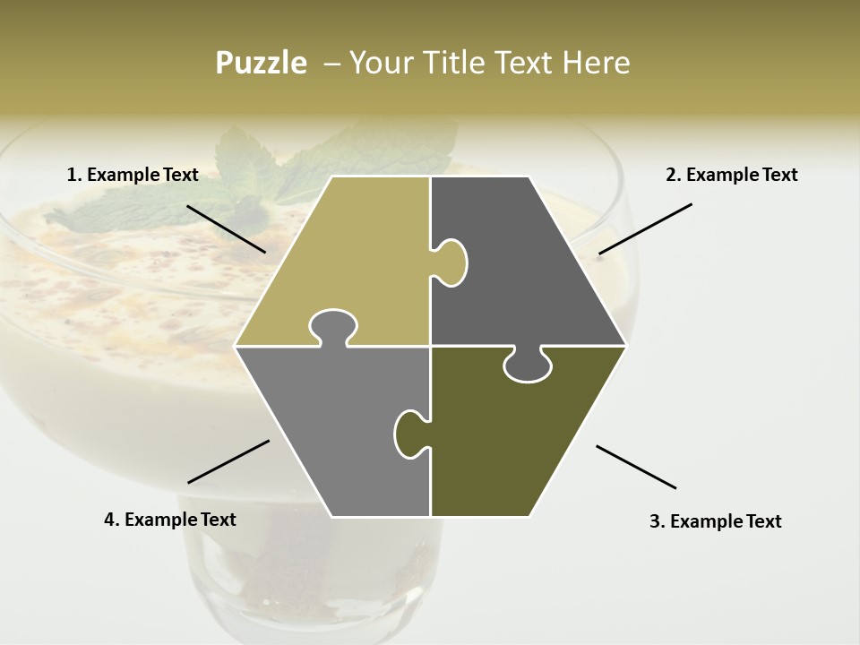 Choco Peach Cream Cheese PowerPoint Template