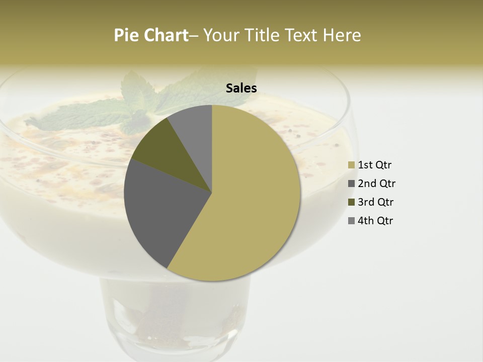 Choco Peach Cream Cheese PowerPoint Template