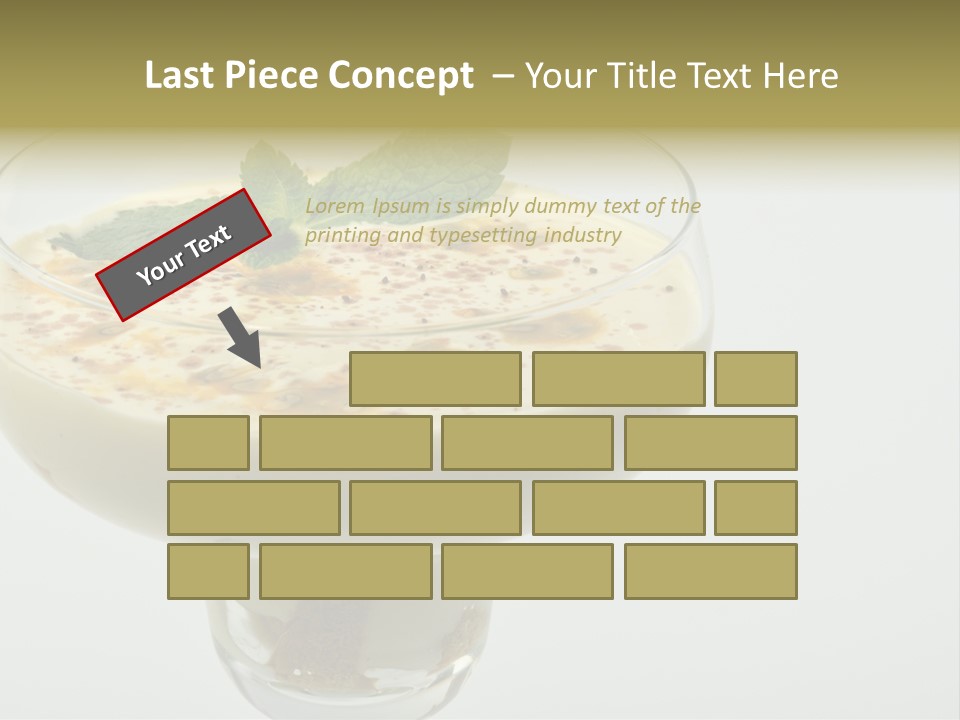 Choco Peach Cream Cheese PowerPoint Template