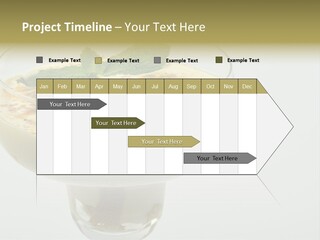 Choco Peach Cream Cheese PowerPoint Template