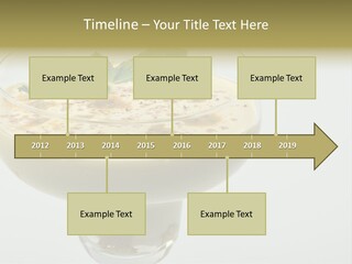 Choco Peach Cream Cheese PowerPoint Template