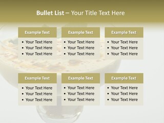 Choco Peach Cream Cheese PowerPoint Template