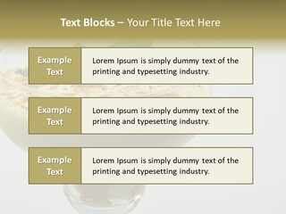 Choco Peach Cream Cheese PowerPoint Template