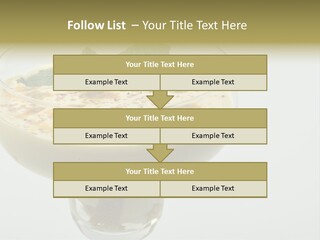 Choco Peach Cream Cheese PowerPoint Template