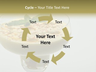 Choco Peach Cream Cheese PowerPoint Template