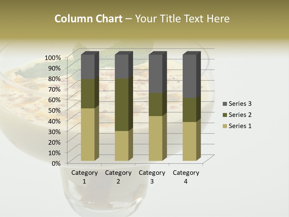Choco Peach Cream Cheese PowerPoint Template