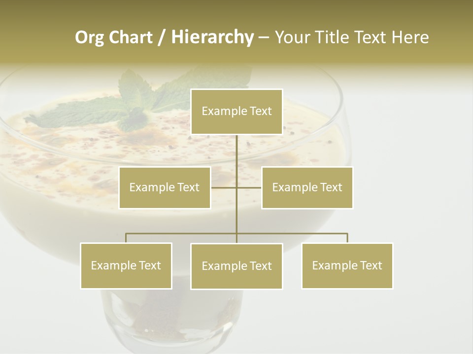 Choco Peach Cream Cheese PowerPoint Template