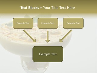 Choco Peach Cream Cheese PowerPoint Template