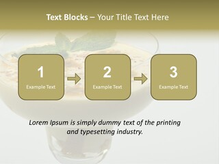 Choco Peach Cream Cheese PowerPoint Template