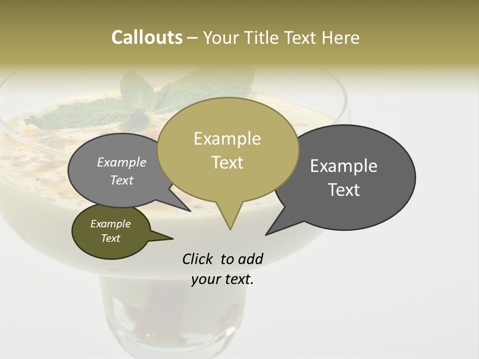 Choco Peach Cream Cheese PowerPoint Template