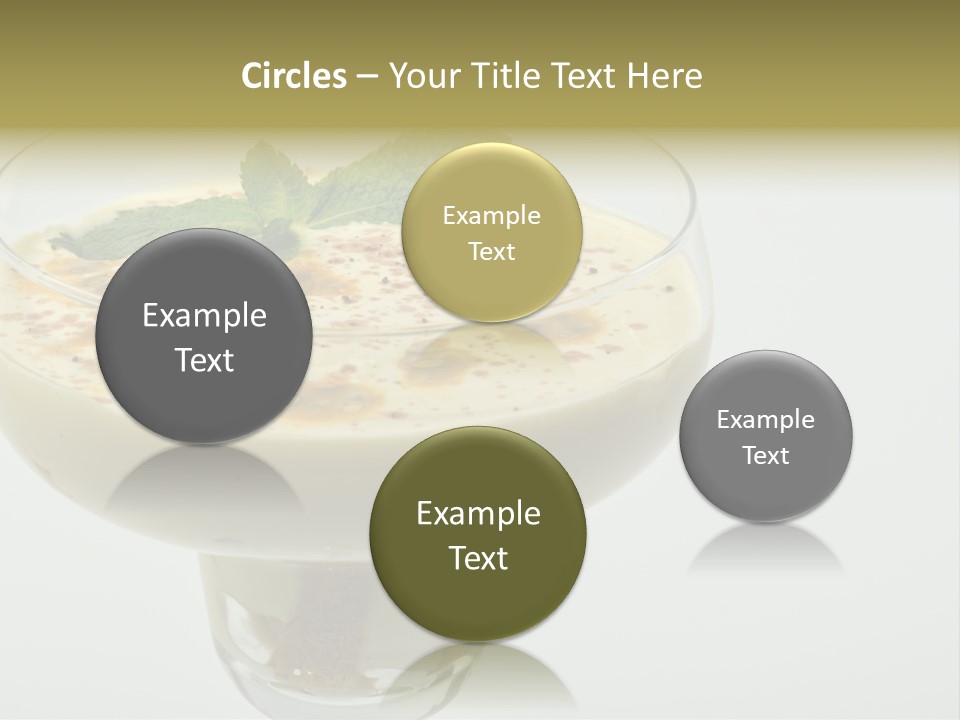 Choco Peach Cream Cheese PowerPoint Template