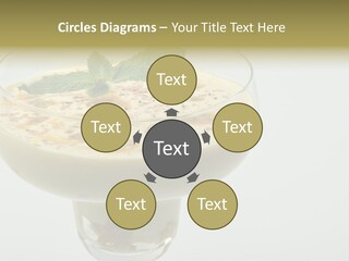 Choco Peach Cream Cheese PowerPoint Template